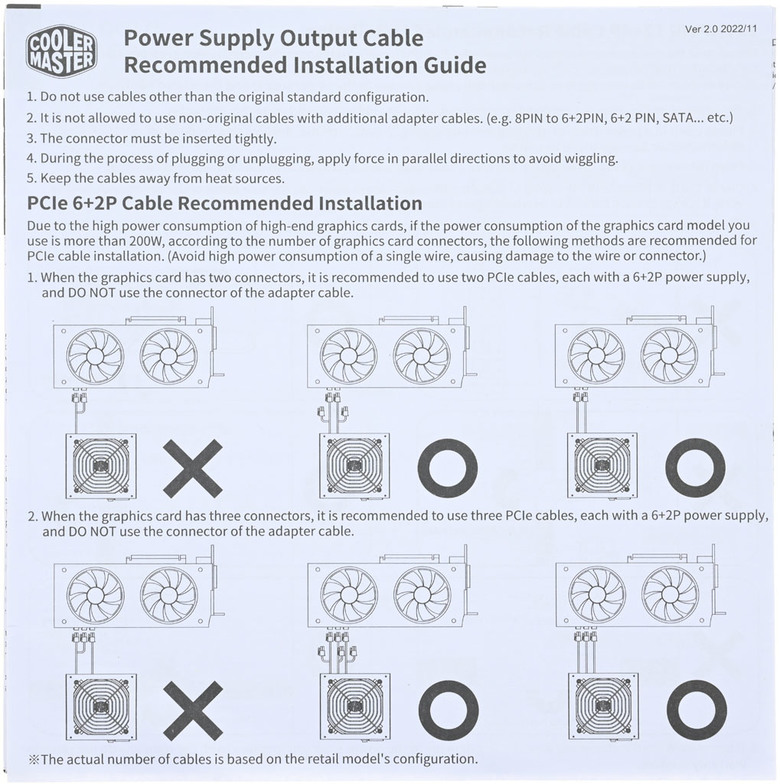 Cooler Master GX III 1250 GOLD ATX 3.0 1250W金牌全模組化電源開箱