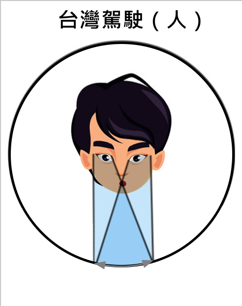肇事駕駛的視野？