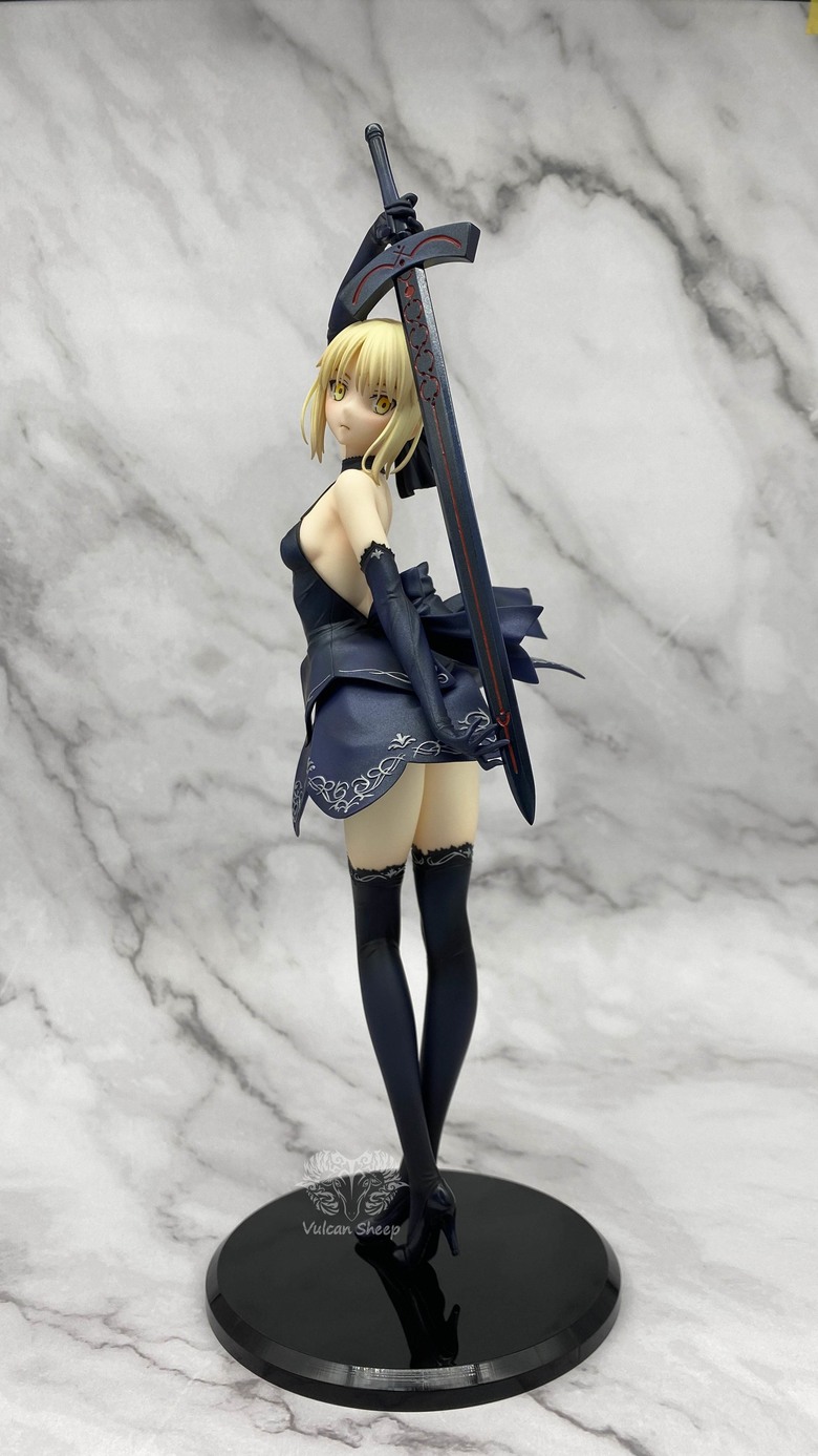 Fate-黑賽巴 短禮服Ver. GK塗裝分享