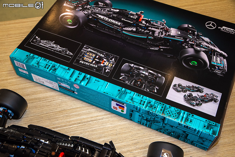 【開箱】LEGO 樂高三款 F1 賽車作品實拍:10330 McLaren MP4/4、42165/42171賓士W14 E Performance!