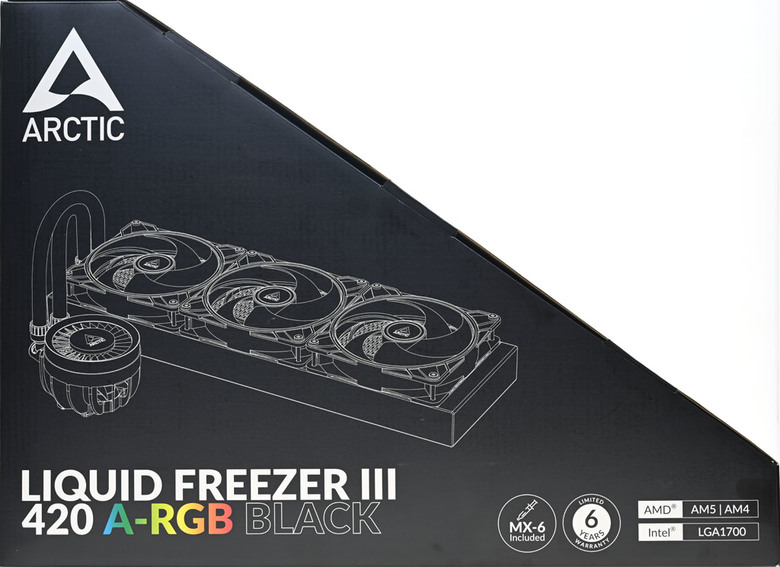 點我看大圖 ARCTIC Liquid Freezer III 420 A-RGB一體式水冷散熱器開箱