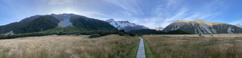 點我看大圖 「瑜伽越野跑」暢遊 🇳🇿 紐西蘭 南島山海風光