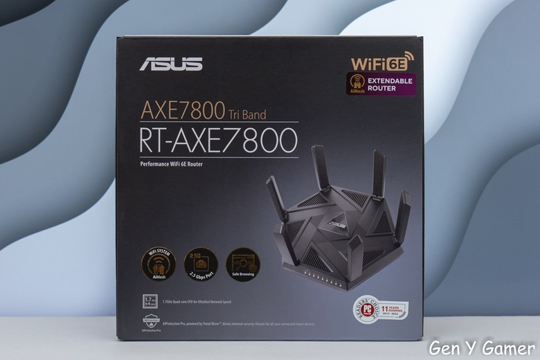 「Spike planted！」ASUS RT-AXE7800 三頻 WiFi 6E 路由器
