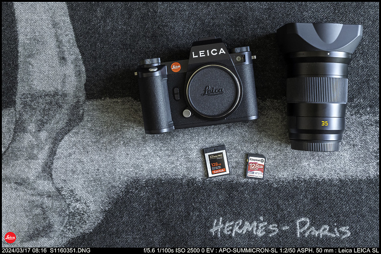 【開箱】Leica SL3 10607，新增 [不同等級SD卡讀寫速度測試]