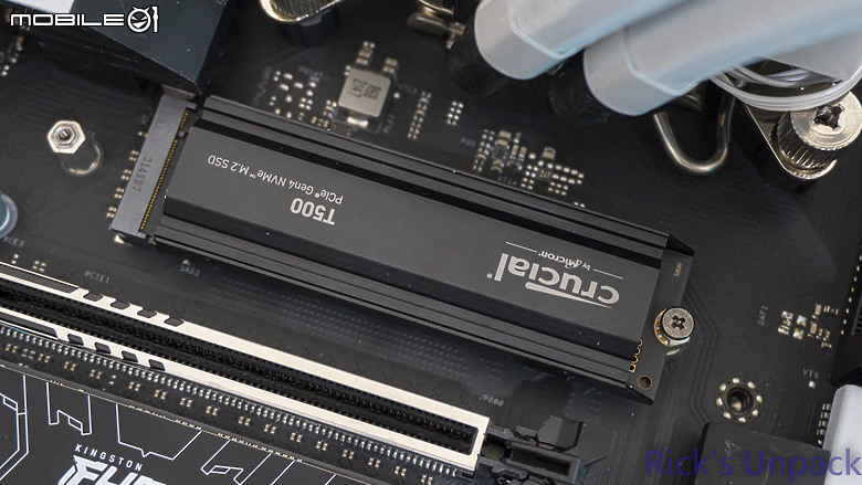 點我看大圖 【開箱】P5 PLUS的強力接班人 | Micron Crucial T500 Pro Gen4 SSD