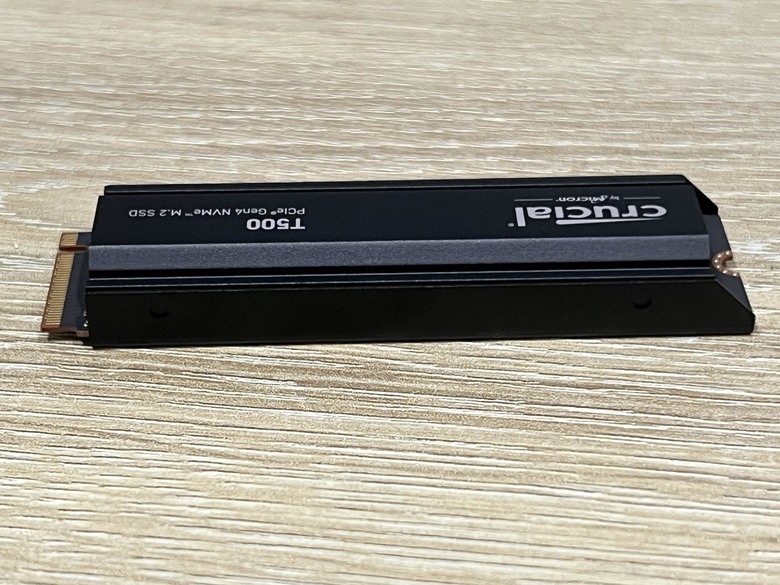 Crucial T500 1TB PCIe Gen4 NVMe M.2 SSD 含散熱器 主流新選擇