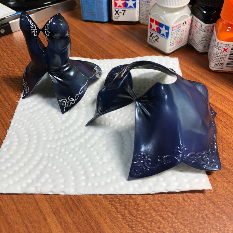 Fate-黑賽巴 短禮服Ver. GK塗裝分享