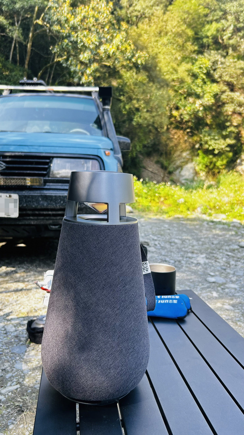 有音質又有顏質的LG XBOOM 360全景聲藍牙音響開箱