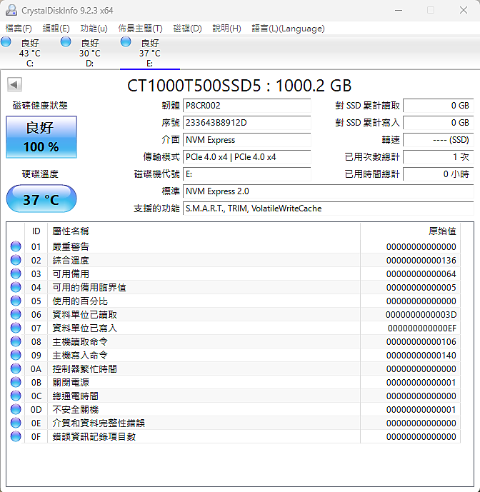 點我看大圖 【開箱】P5 PLUS的強力接班人 | Micron Crucial T500 Pro Gen4 SSD