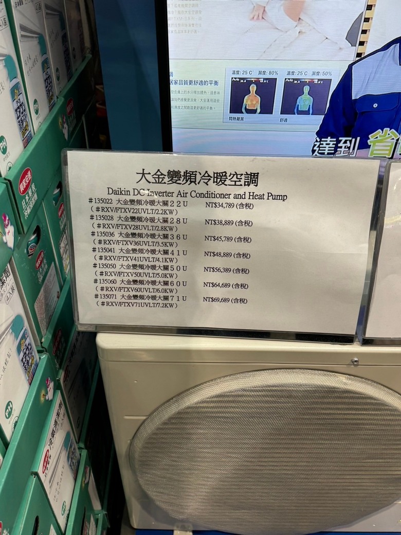 會在costco買冷氣嗎？