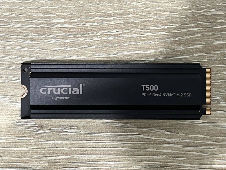 Crucial T500 1TB PCIe Gen4 NVMe M.2 SSD 含散熱器 主流新選擇