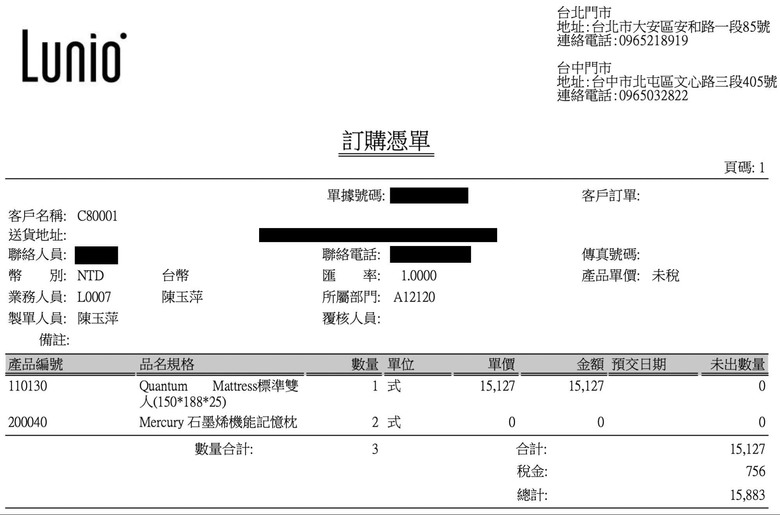 眠豆腐、Lunio床墊試躺心得
