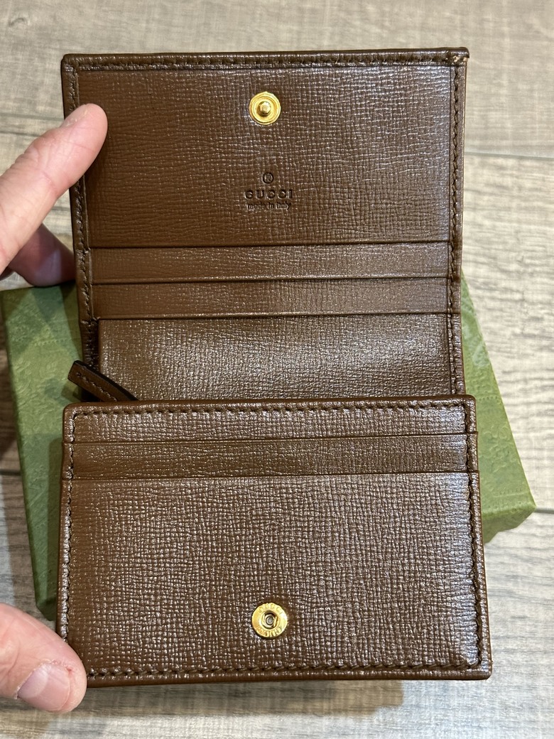 「開箱」GUCCI 100週年特別版經典馬銜扣短夾