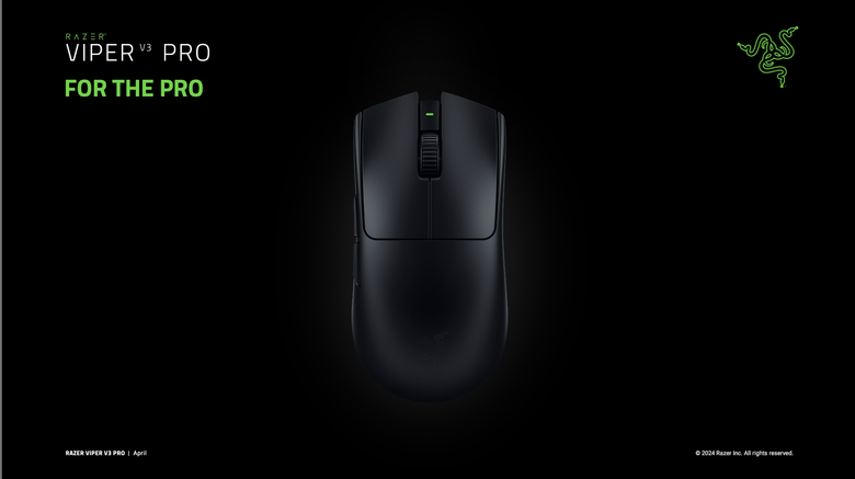 Razer Viper V3 Pro 電競滑鼠開箱試用 以 54 克超輕身形搭配高速移動設計讓遊戲反應更快速
