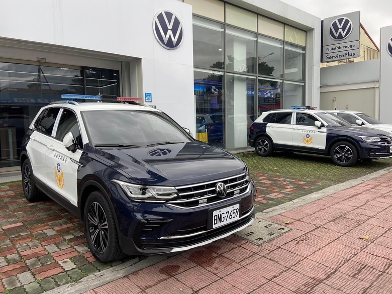 台灣警車居然用福斯Tiguan!