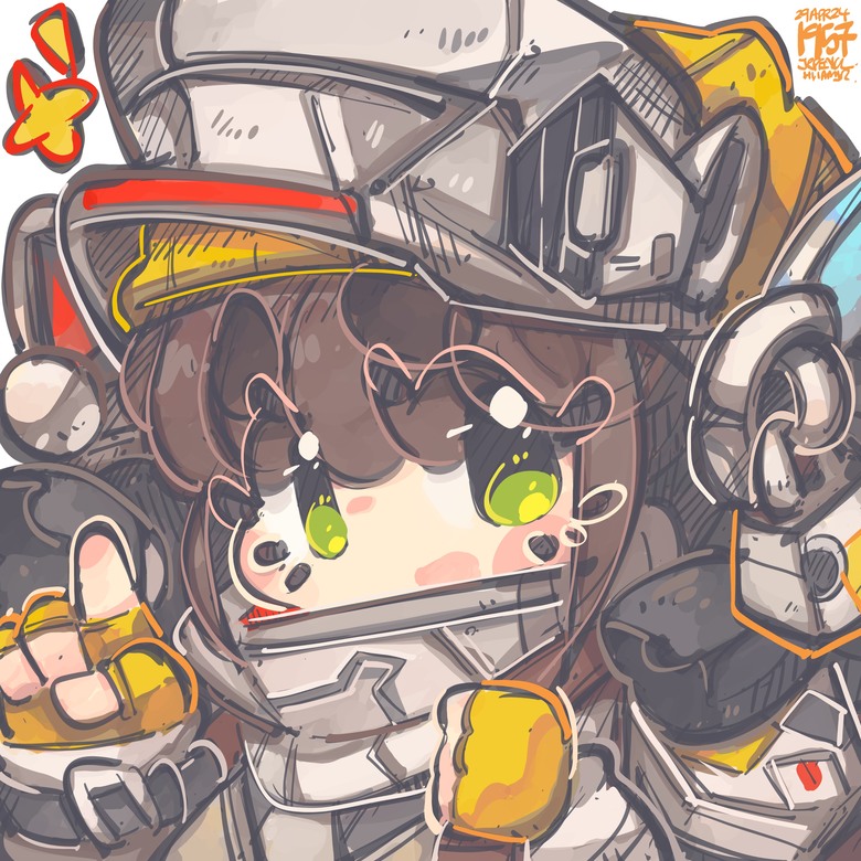 【勝利女神:妮姬】【繪圖分享】鐘鳴