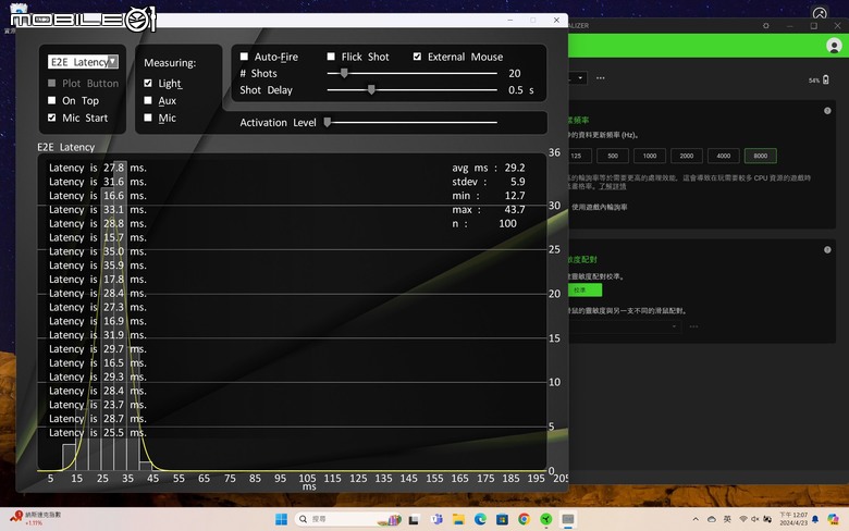 點我看大圖 Razer Viper V3 Pro 電競滑鼠開箱試用 以 54 克超輕身形搭配高速移動設計讓遊戲反應更快速