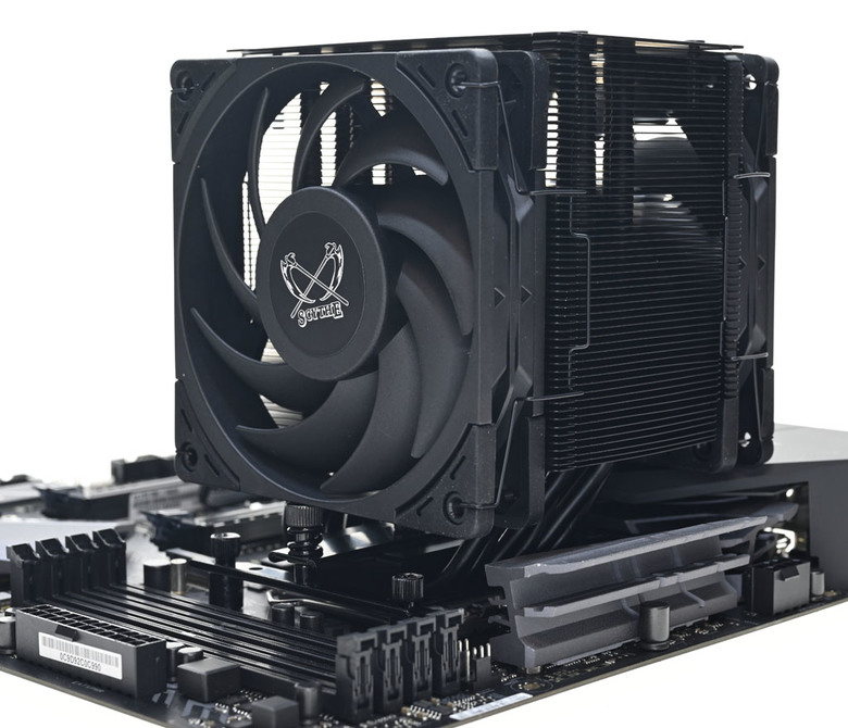 Scythe 鎌刀 SCMG-6000DBE 無限6 闇黑雙風版散熱器開箱