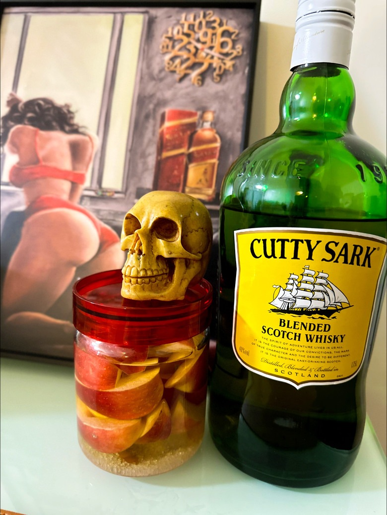 簡單自製威士忌蘋果酒&梅酒,比例大公開