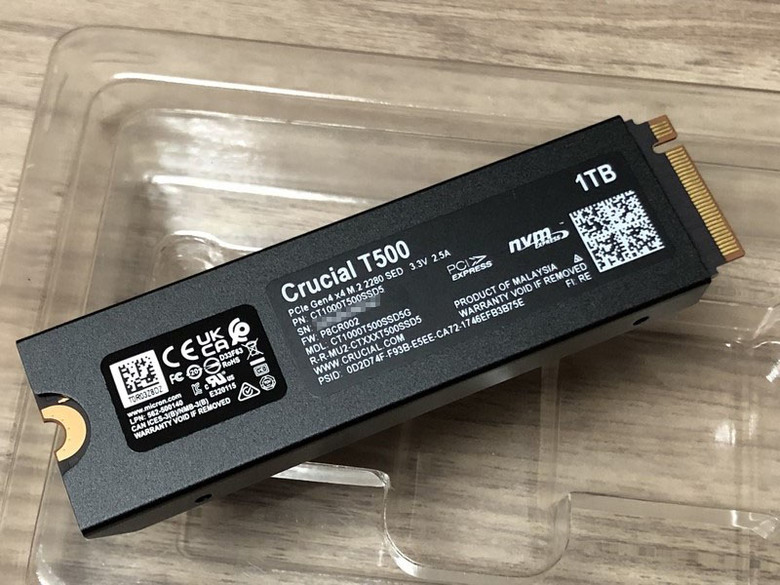 無與倫比的速度！美光 Crucial T500 1TB Gen4 NVMe SSD 為您的電腦系統注入動力！