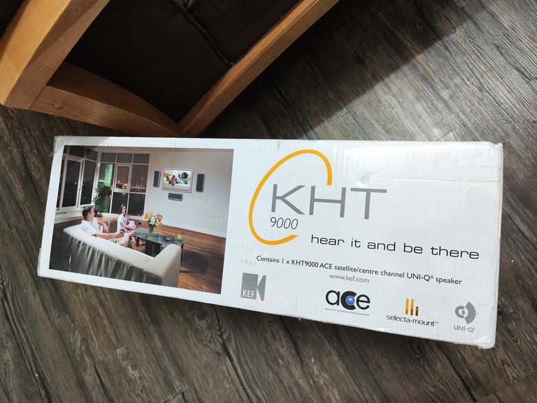 改善家裡的電視機喇叭(KEF KHT-9000ACE)