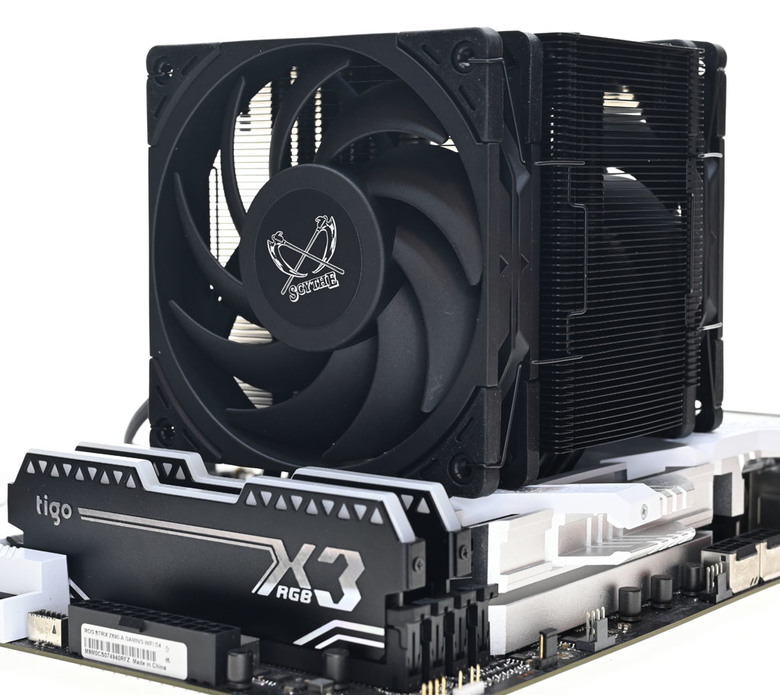 Scythe 鎌刀 SCMG-6000DBE 無限6 闇黑雙風版散熱器開箱