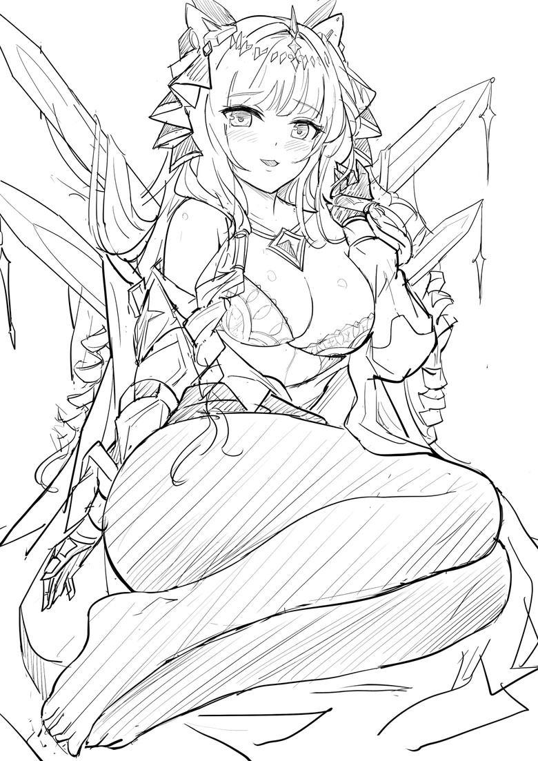 【勝利女神:妮姬】【繪圖分享】未來新角色(?