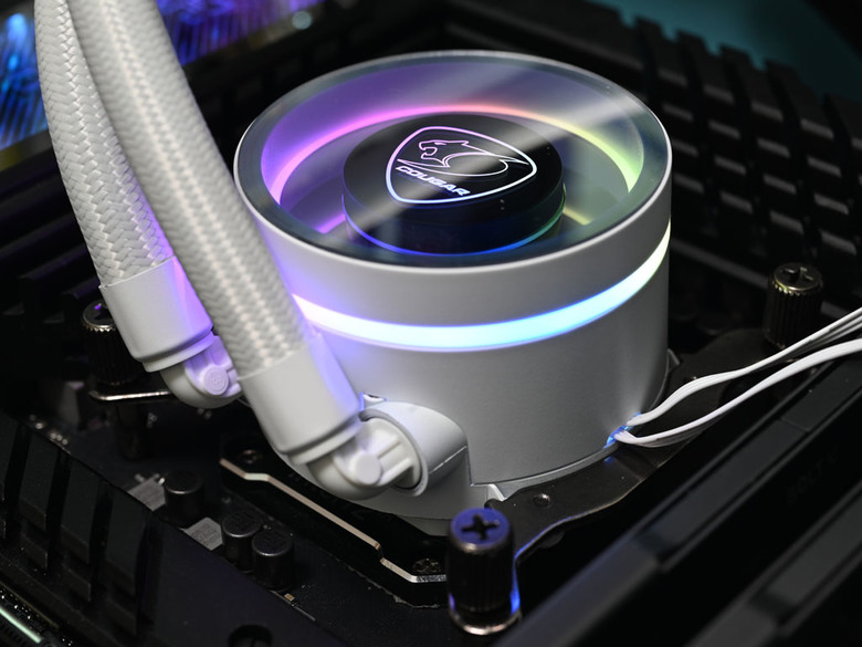 COUGAR POSEIDON ELITE ARGB 360 WHITE一體式水冷散熱器開箱