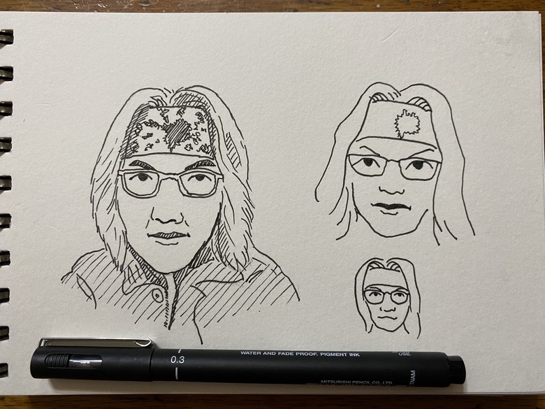 士林社大-速寫課程-紀錄