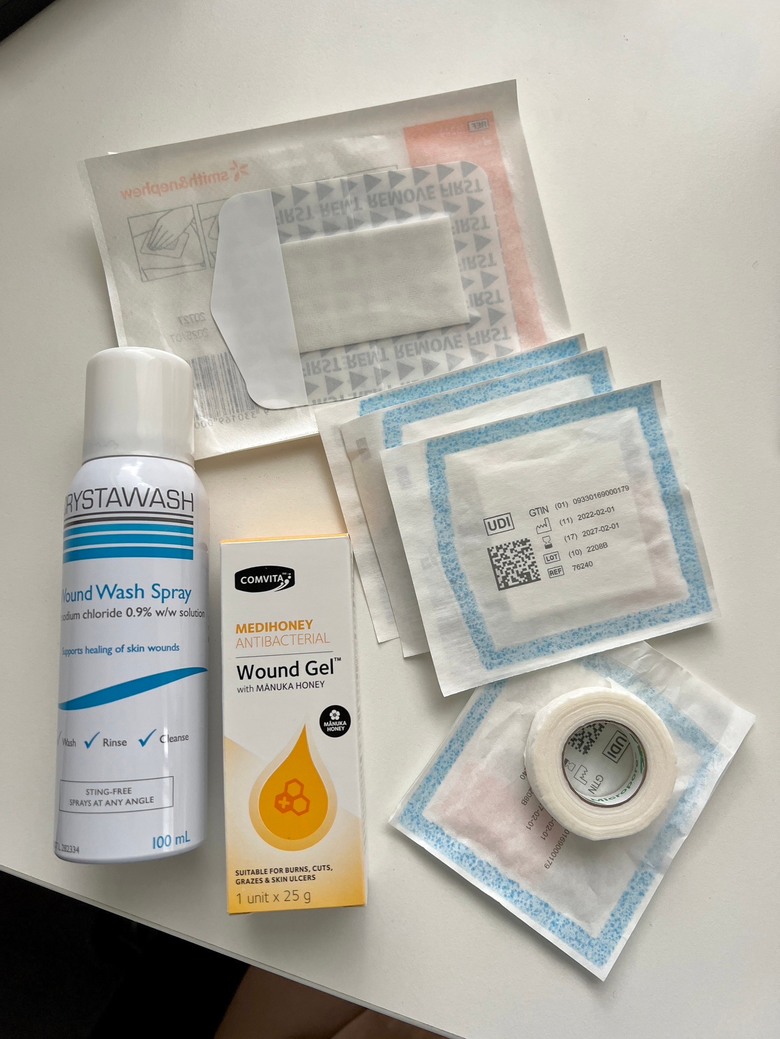 跌倒意外找到的好用除疤品