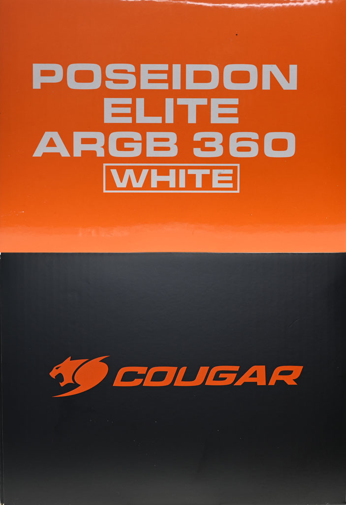 COUGAR POSEIDON ELITE ARGB 360 WHITE一體式水冷散熱器開箱