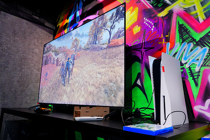 顛覆傳統電視遊樂器的視覺體驗,BENQ 量子點遊戲 Google TV J65-760