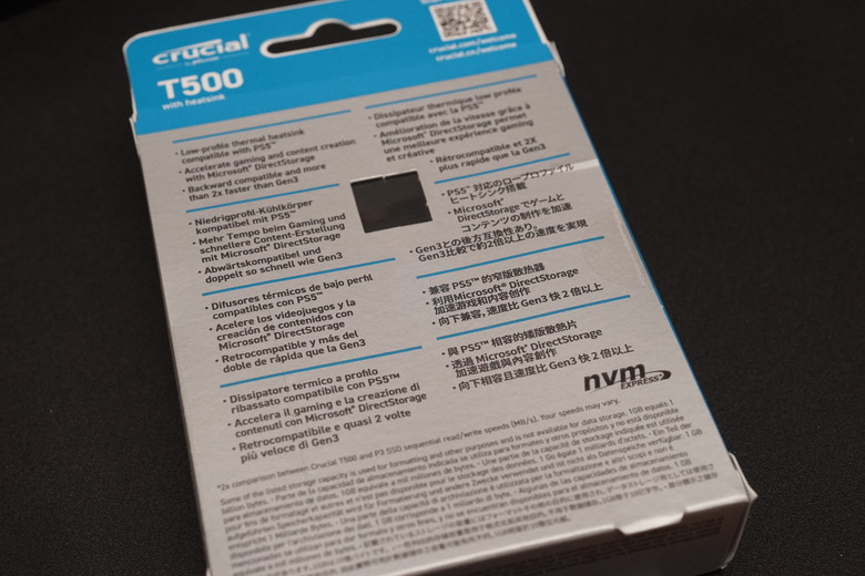 Micron T500 PCIe Gen4 NVMe M.2 SSD 帶散熱片 開箱 安裝方便 極致低溫