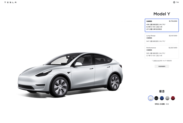 Tesla Model Y、Model S 台灣市場調降售價,最高降幅達6.5萬元!