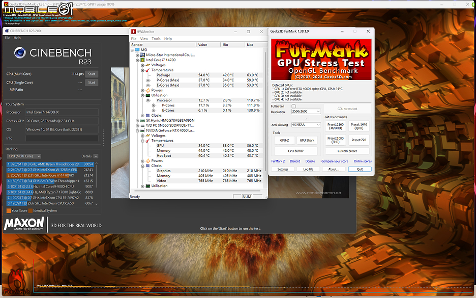 MSI CROSSHAIR 17 HX D14V 測試報告｜誠意滿載的入門電競王者