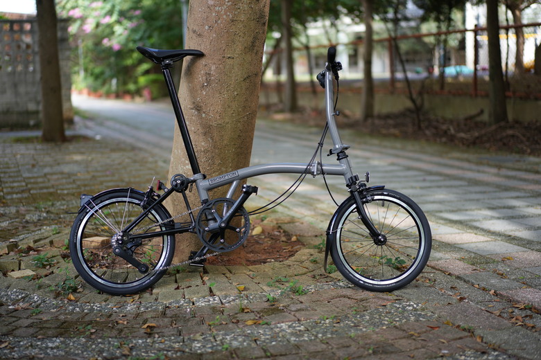 [開箱] Brompton P line 風暴灰金屬色 & CHPT3 v4