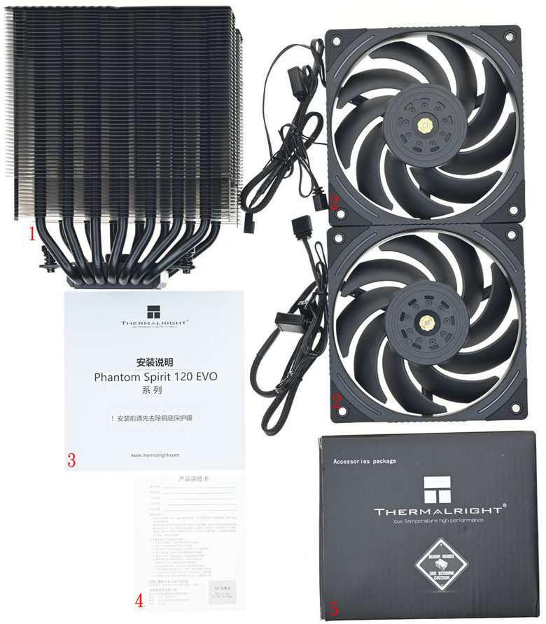 點我看大圖 Thermalright索摩樂Phantom Spirit 120 EVO散熱器開箱