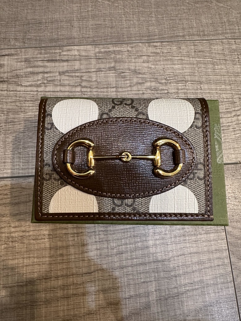 「開箱」GUCCI 100週年特別版經典馬銜扣短夾