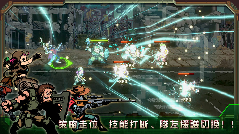 《家園、異星與獵人》 Black Pearl Games 4月26日 更新 復古像素風格 科幻廢土世界 RPG | 3人小隊作戰 微操策略走位 可玩性高 打斷敵人技能 隊友支援切換拖拉閃避