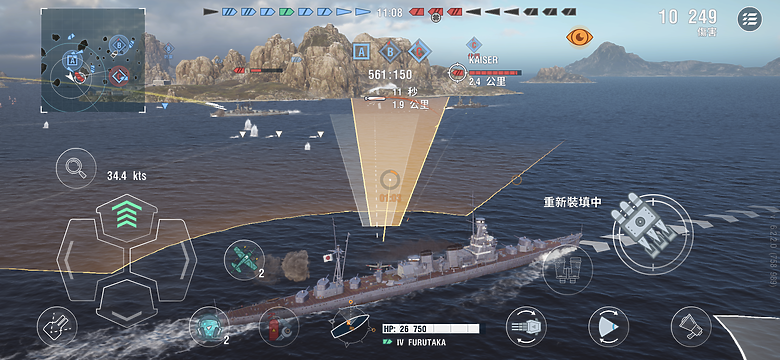 《戰艦世界：傳奇》行動裝置版試玩｜節奏加快、趣味升級的海戰遊戲！