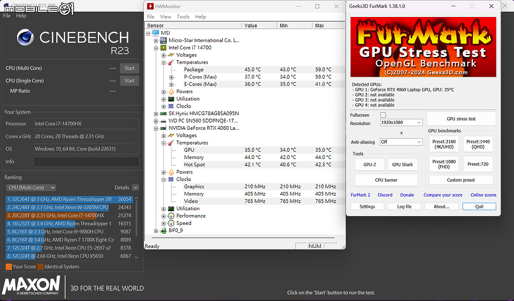 MSI CROSSHAIR 17 HX D14V 測試報告｜誠意滿載的入門電競王者