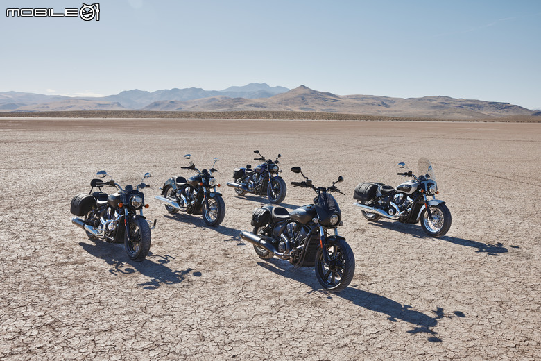 全新Indian Scout車系舊金山五車試駕｜ 百年經典全新感受！引擎、平台、科技全面大升級！