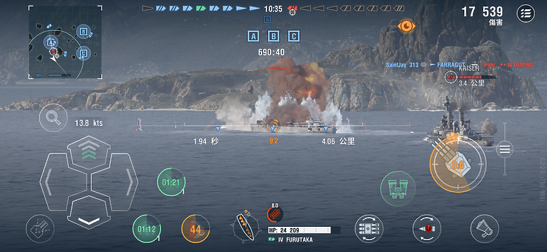 《戰艦世界：傳奇》行動裝置版試玩｜節奏加快、趣味升級的海戰遊戲！