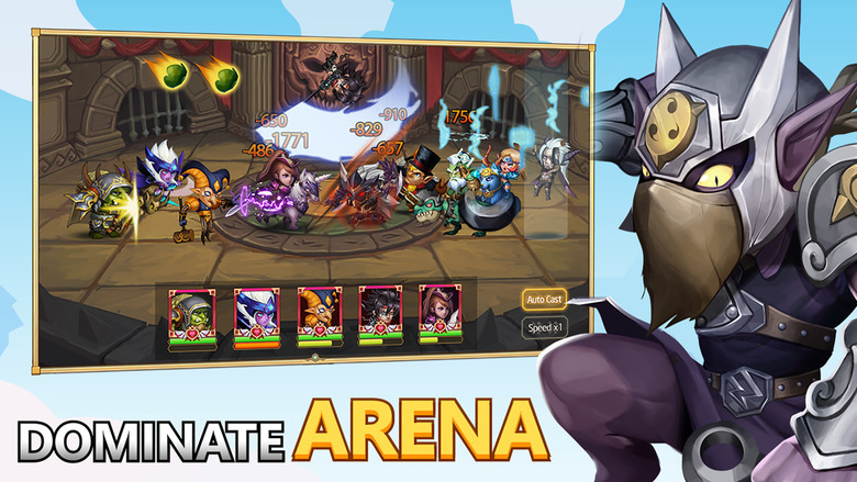 《Heroes Legend: Idle Battle War》 英雄傳說:放置戰爭 奇幻Q版 放置 RPG 小冰冰傳奇 刀塔傳奇 | 禮包碼:TIDE2004 | 召喚英雄 鍛造魔法裝備 為勝利而戰