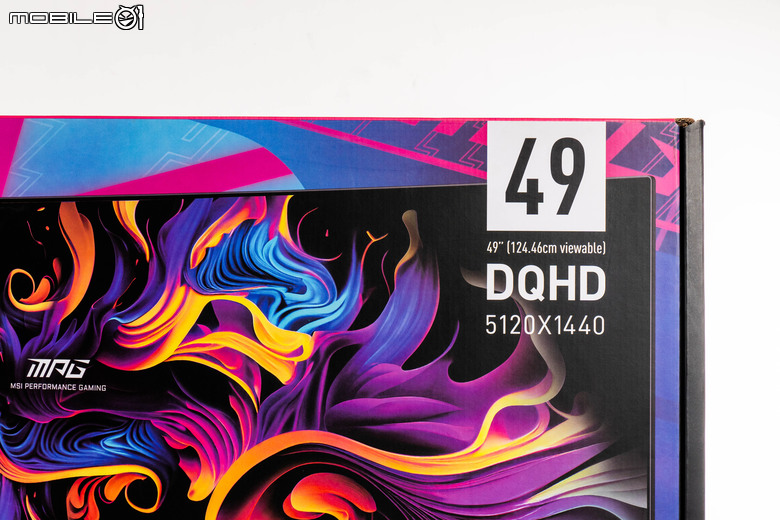 微星 MPG 491CQP QD-OLED 螢幕開箱實測 以超寬曲面搭配豔麗色彩帶來更沉浸遊戲感受