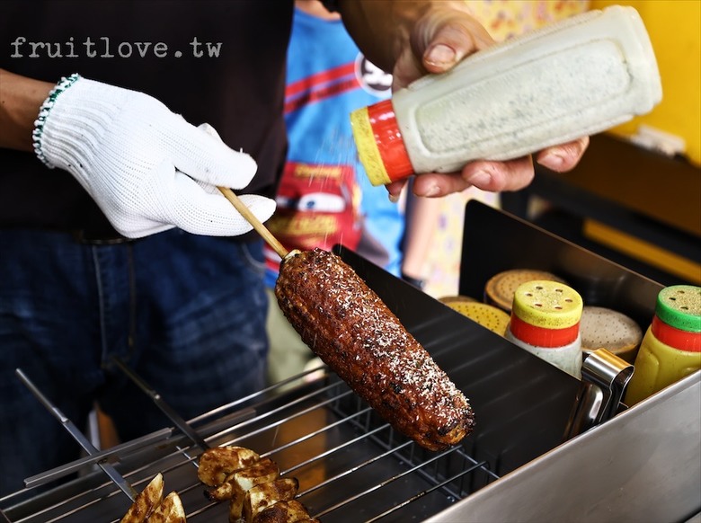 點我看大圖 限定醬烤筊白筍,脆甜可口,醬烤玉米很Q也很涮嘴