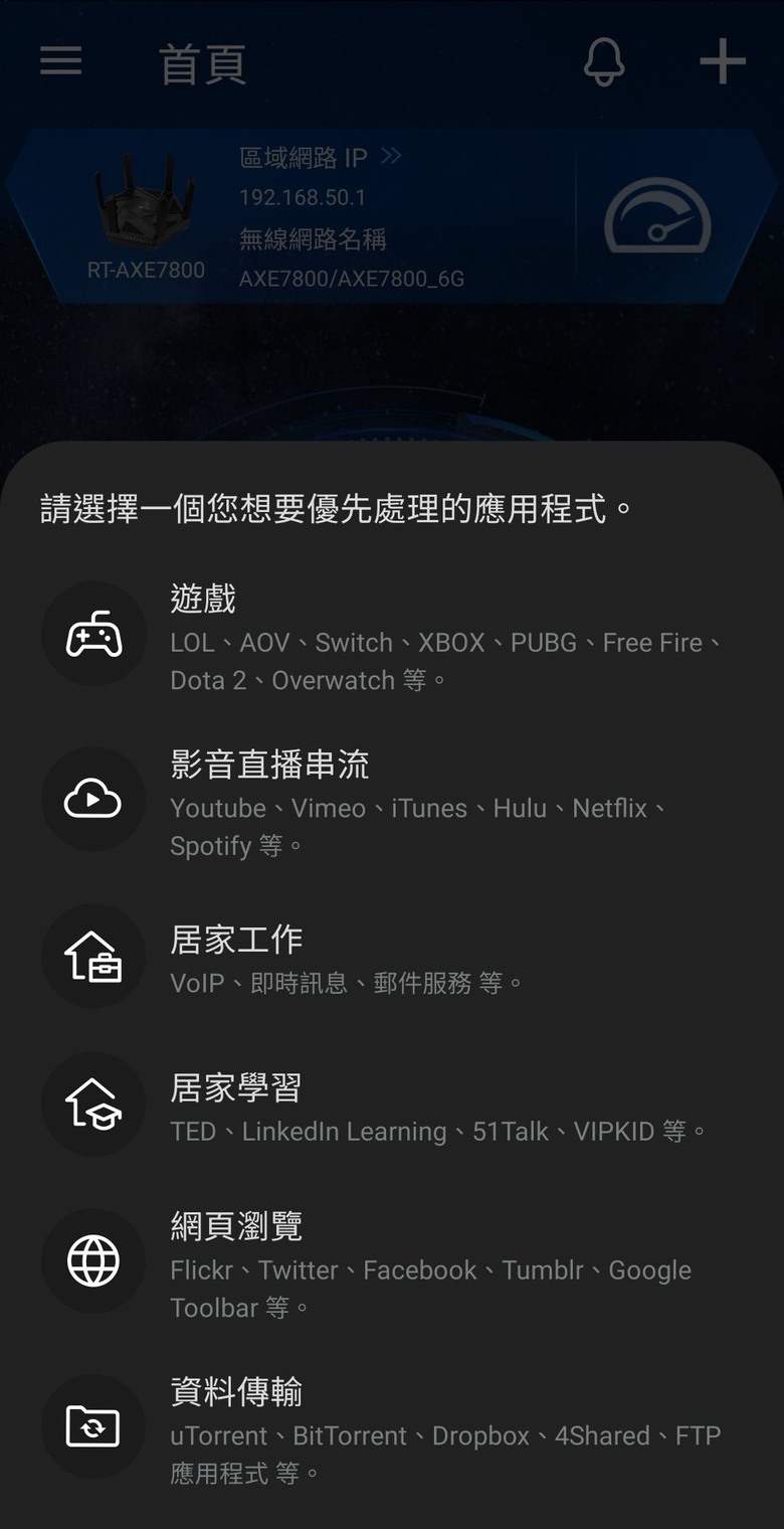 開箱 準備戰未來的ASUS RT-AXE7800 WIFI6E無線路由器