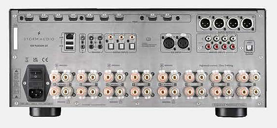 點我看大圖 StormAudio ISR Fusion 20 史上最精確、聲道數最多、最暴力的 環繞擴大機