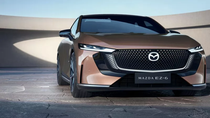 失望！竟然是長安的貼牌車Mazda EZ-6北京車展正式發表