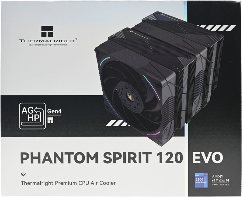 點我看大圖 Thermalright索摩樂Phantom Spirit 120 EVO散熱器開箱